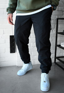 Фото - Утепленные мужские штаны Staff te black fleece - Men box