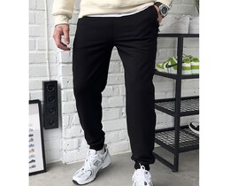 Фото - Базовые штаны черного цвета Staff day black basic - Men box