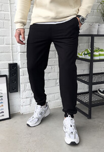 Фото - Базовые штаны черного цвета Staff day black basic - Men box