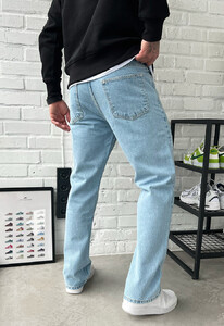 Фото - Повсякденні чоловічі джинси Staff 13 light blue baggy - Men box