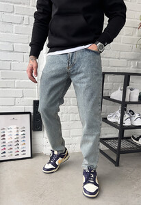 Фото - Базові джинси для чоловіків Staff 14 gray blue regular - Men box