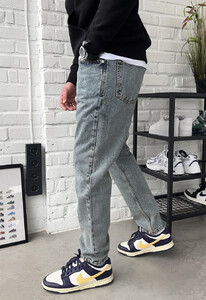Фото - Базові джинси для чоловіків Staff 14 gray blue regular - Men box