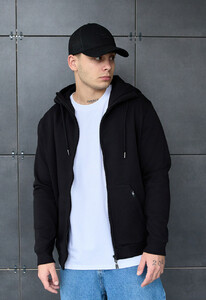 Фото - Універсальне худі на зиму Staff zip black fleece - Men box