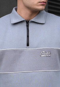 Фото - Теплый свитшот Staff rm gray oversize fleece - Men box