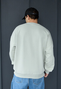 Фото - Молодежный оверсайз свитшот Staff no regrets oversize - Men box