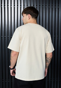 Фото - Однотонна чоловіча футболка Staff milk oversize - Men box