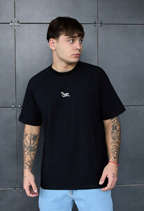 Фото - Повсякденна чорна футболка Staff black logo - Men box