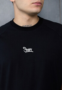 Фото - Повсякденна чорна футболка Staff black logo - Men box