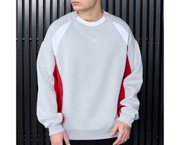 Фото - Теплый оверсайз свитшот Staff ba logo oversize fleece - Men box