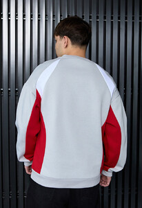 Фото - Теплый оверсайз свитшот Staff ba logo oversize fleece - Men box