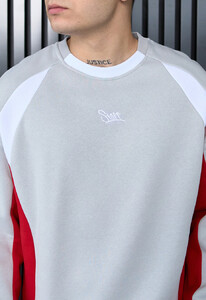 Фото - Теплый оверсайз свитшот Staff ba logo oversize fleece - Men box