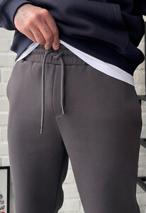 Фото - Базовые зимние спортивные штаны Staff rx gray fleece - Men box