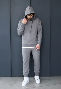 Фото - Базовый спортивный костюм Staff vit gray basic - Men box