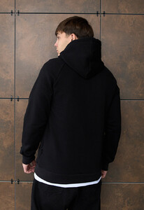 Фото - Універсальне худі чорного кольору Staff black logo reglan - Men box