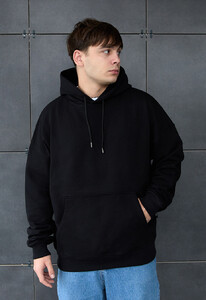 Фото - Оверсайз худі з принтом на спині Staff art & logo oversize - Men box