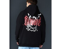 Фото - Чорне молодіжне оверсайз худі Staff blessed oversize - Men box
