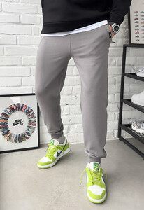 Фото - Базовые мужские спортивные штаны Staff tur gray - Men box