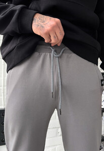 Фото - Базовые мужские спортивные штаны Staff tur gray - Men box
