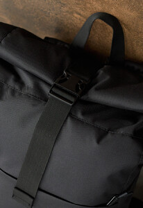 Фото - Молодіжний рюкзак чорного кольору Staff 23L roll black - Men box