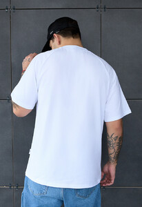 Фото - Універсальна біла футболка Staff white logo - Men box