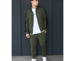 Фото - Чоловічий спортивний костюм Staff qix khaki & black - Men box