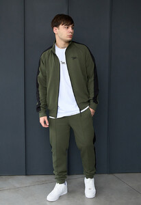 Фото - Мужской спортивный костюм Staff qix khaki & black - Men box