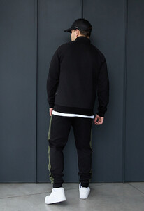 Фото - Спортивный костюм со вставками Staff qix black & khaki - Men box