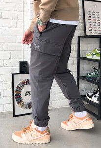 Фото - Повседневные штаны карго Staff cargo pa gray - Men box
