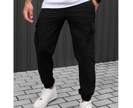 Фото - Штани карго для чоловіків Staff cargo pa black - Men box