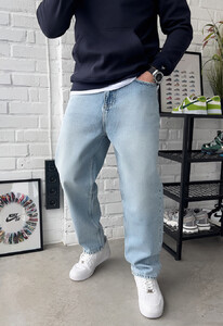 Фото - Молодіжні світло-сині джинси Staff 29 light blue baggy - Men box