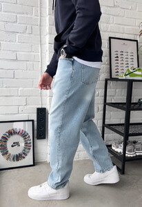 Фото - Молодіжні світло-сині джинси Staff 29 light blue baggy - Men box