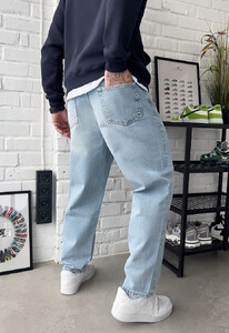 Фото - Молодіжні світло-сині джинси Staff 29 light blue baggy - Men box
