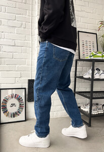 Фото - Універсальні чоловічі джинси Staff 9 blue baggy - Men box