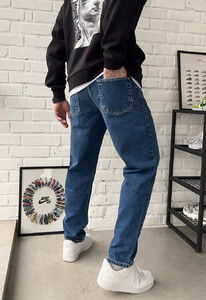 Фото - Універсальні чоловічі джинси Staff 9 blue baggy - Men box