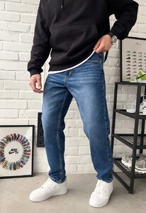 Фото - Універсальні чоловічі джинси Staff 9 blue baggy - Men box