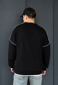 Фото - Повседневный свитшот с логотипом Staff line black - Men box