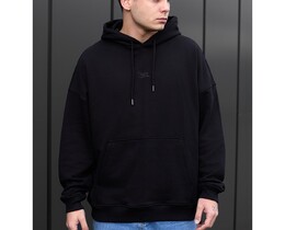 Фото - Универсальное мужское худи Staff black logo oversize - Men box