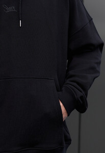 Фото - Универсальное мужское худи Staff black logo oversize - Men box