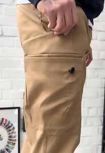 Фото - Універсальні карго бежевого кольору Staff cargo gu beige - Men box