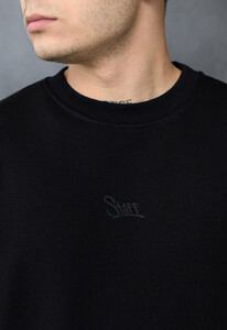 Фото - Однотонный мужской свитшот Staff black logo - Men box