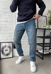 Фото - Базові чоловічі джинси Staff 1 blue regular - Men box