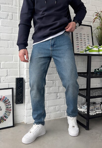 Фото - Базові чоловічі джинси Staff 1 blue regular - Men box