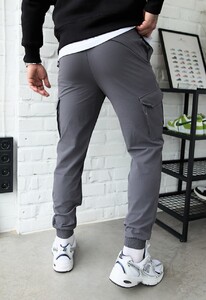 Фото - Серые штаны карго Staff cargo edd gray - Men box