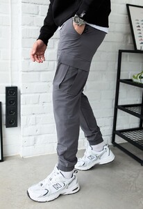 Фото - Серые штаны карго Staff cargo edd gray - Men box