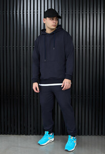 Фото - Мужской костюм темно-синего цвета Staff vit navy basic - Men box