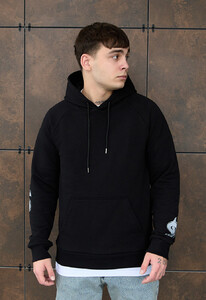 Фото - Молодіжне чорне худі Staff mask & logo - Men box
