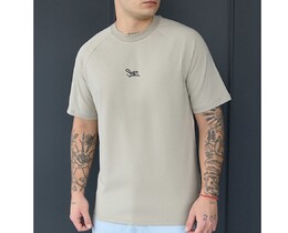 Фото - Повсякденна футболка сірого кольору Staff gray2 logo - Men box