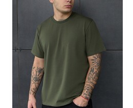 Фото - Базова футболка для чоловіків Staff khaki basic - Men box