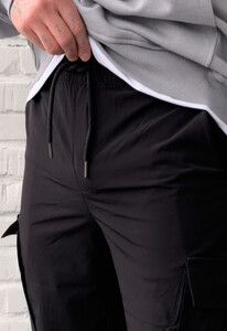 Фото - Повседневные штаны для мужчин Staff cargo edd black - Men box