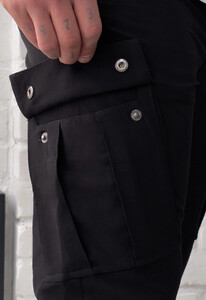 Фото - Повседневные штаны для мужчин Staff cargo edd black - Men box
